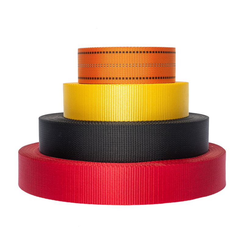 Veelgebruikte gestreepte polyester singelband