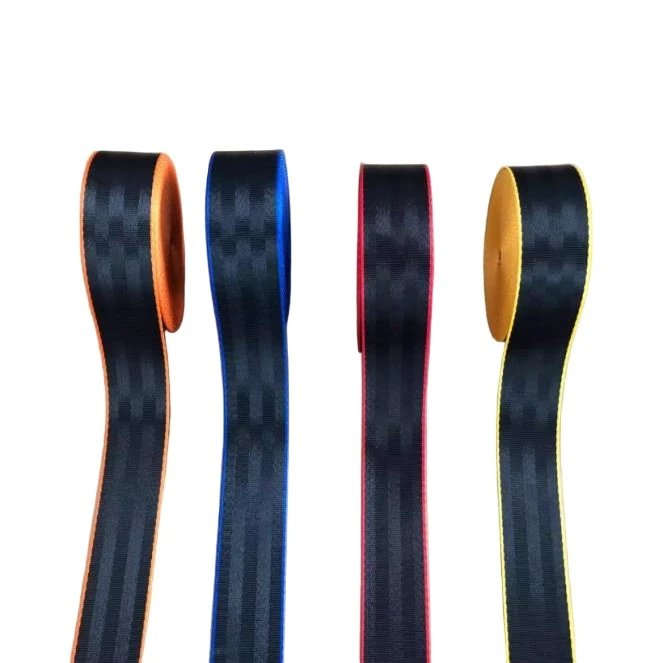Color Blocked Car Seat Belt Webbing Color Blocked Car Seat Belt Webbing